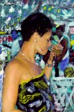 Woman with Drink, Feria Sao Cristovao, Rio